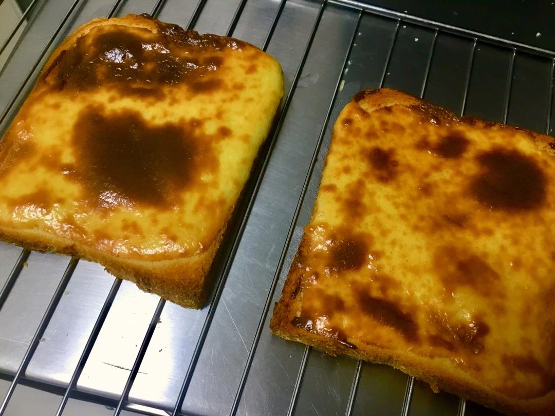 乳酪厚片（消耗吐司，奶油奶酪）