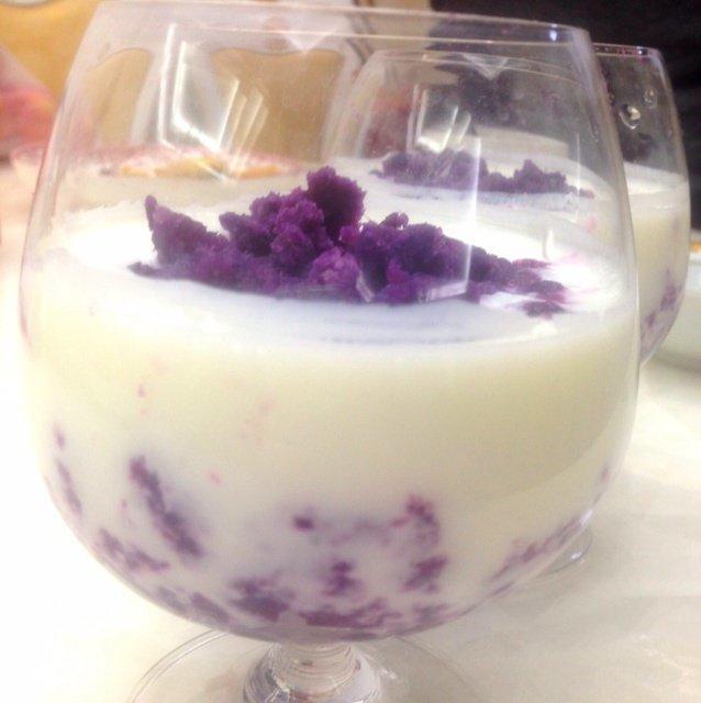 紫薯酸奶的做法