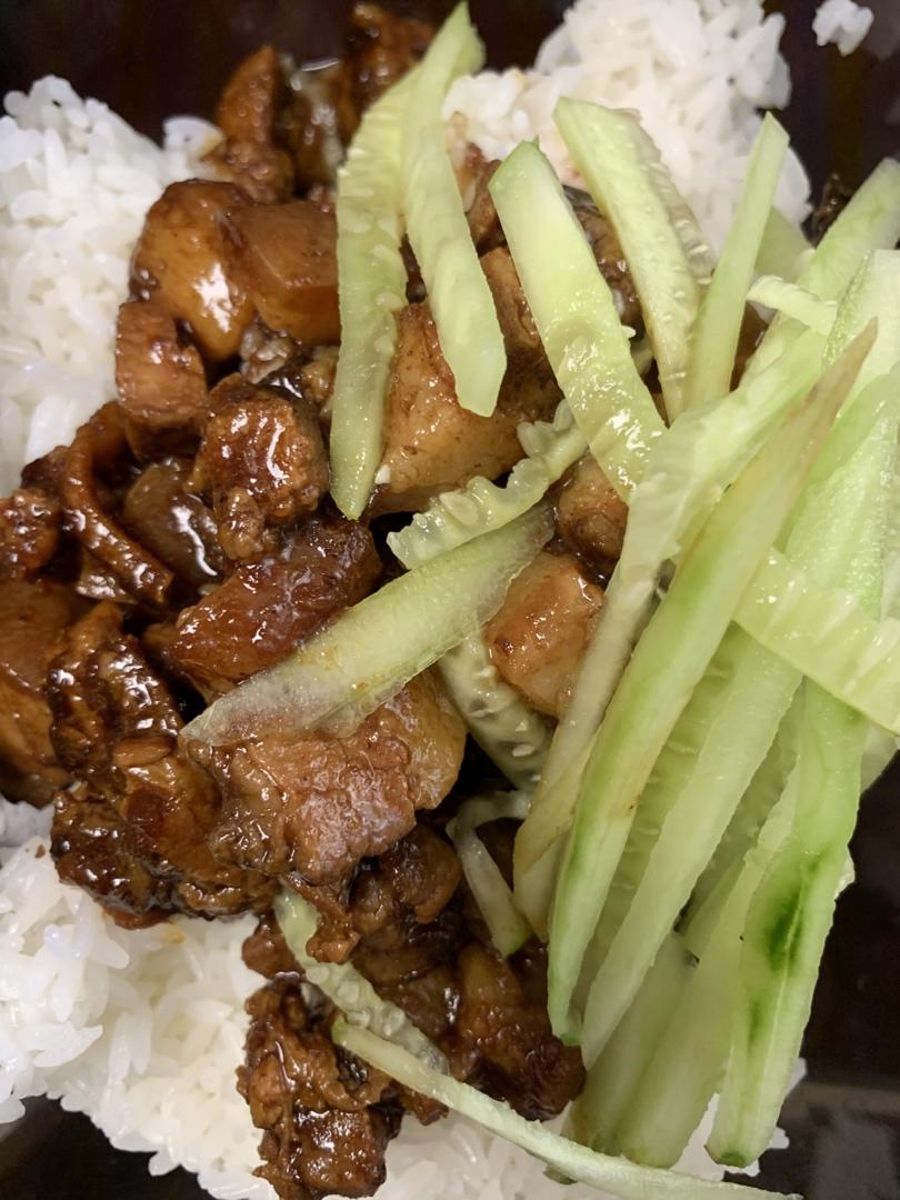 台式卤肉饭