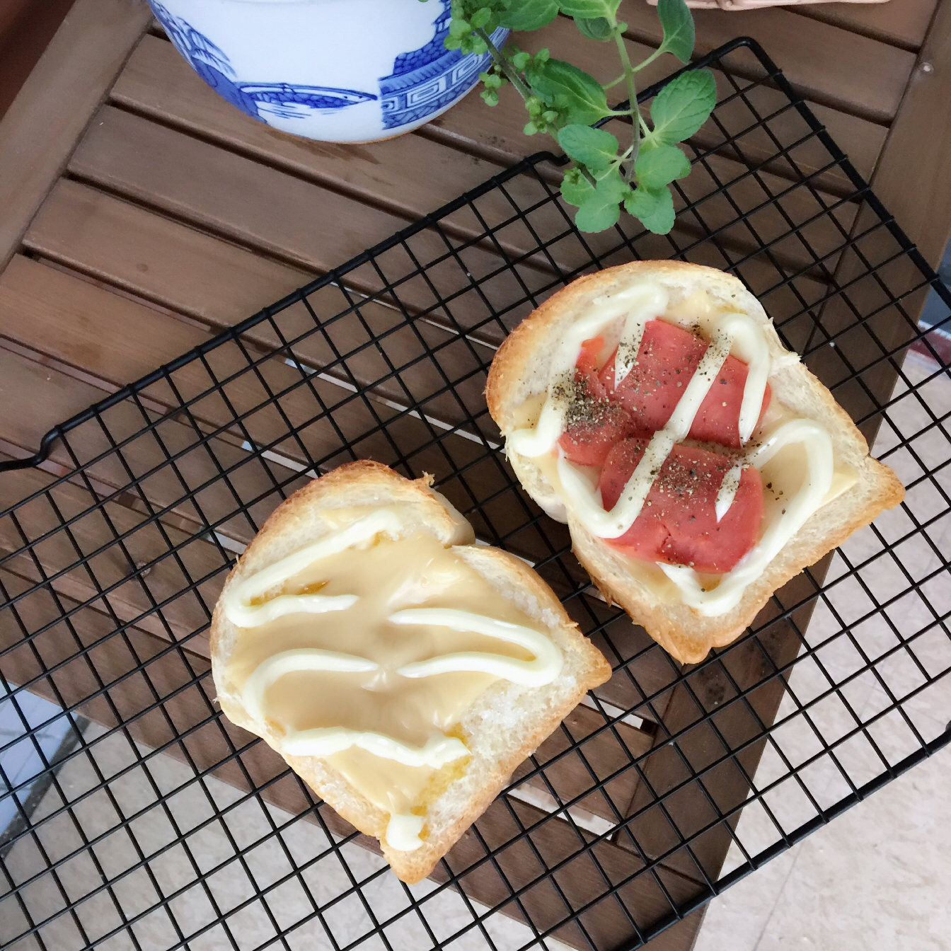 奶油砂糖厚片土司