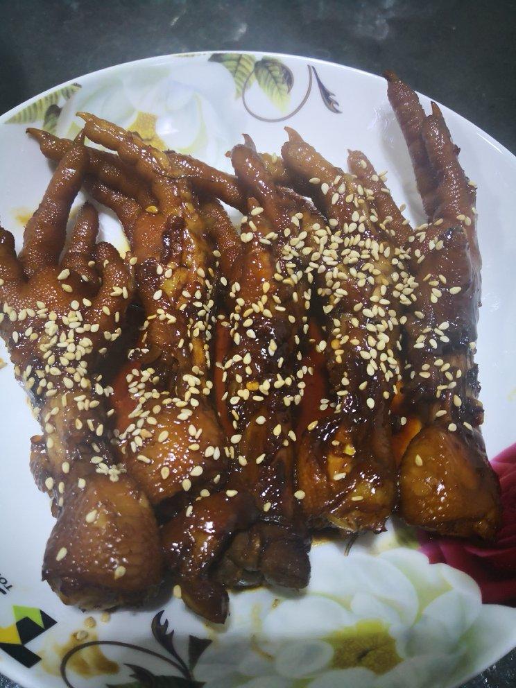 秘制红烧鸡爪