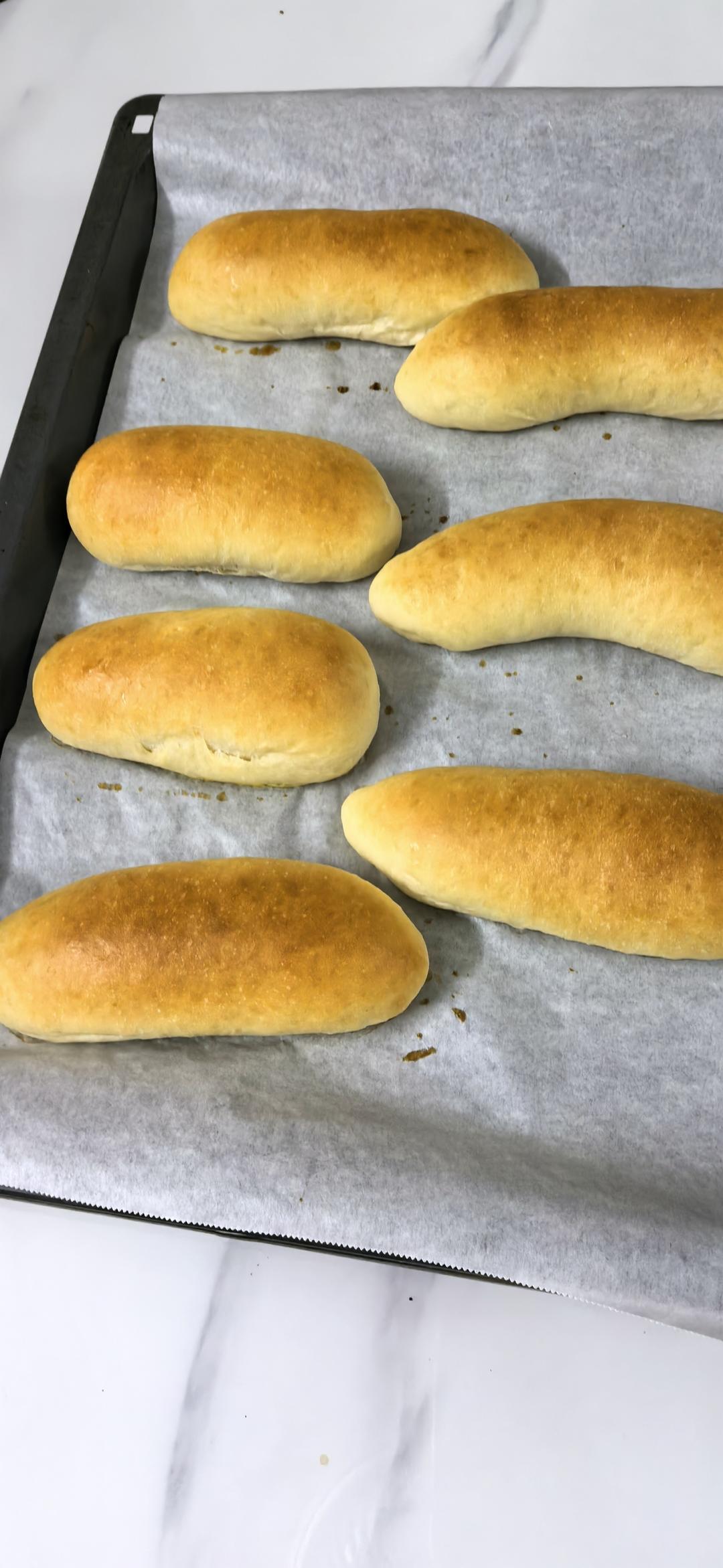 最正宗的美式热狗面包胚，媲美Costco