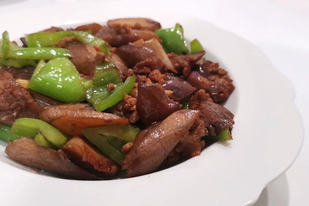 极简家常肉末茄子，不腌不蒸不过油