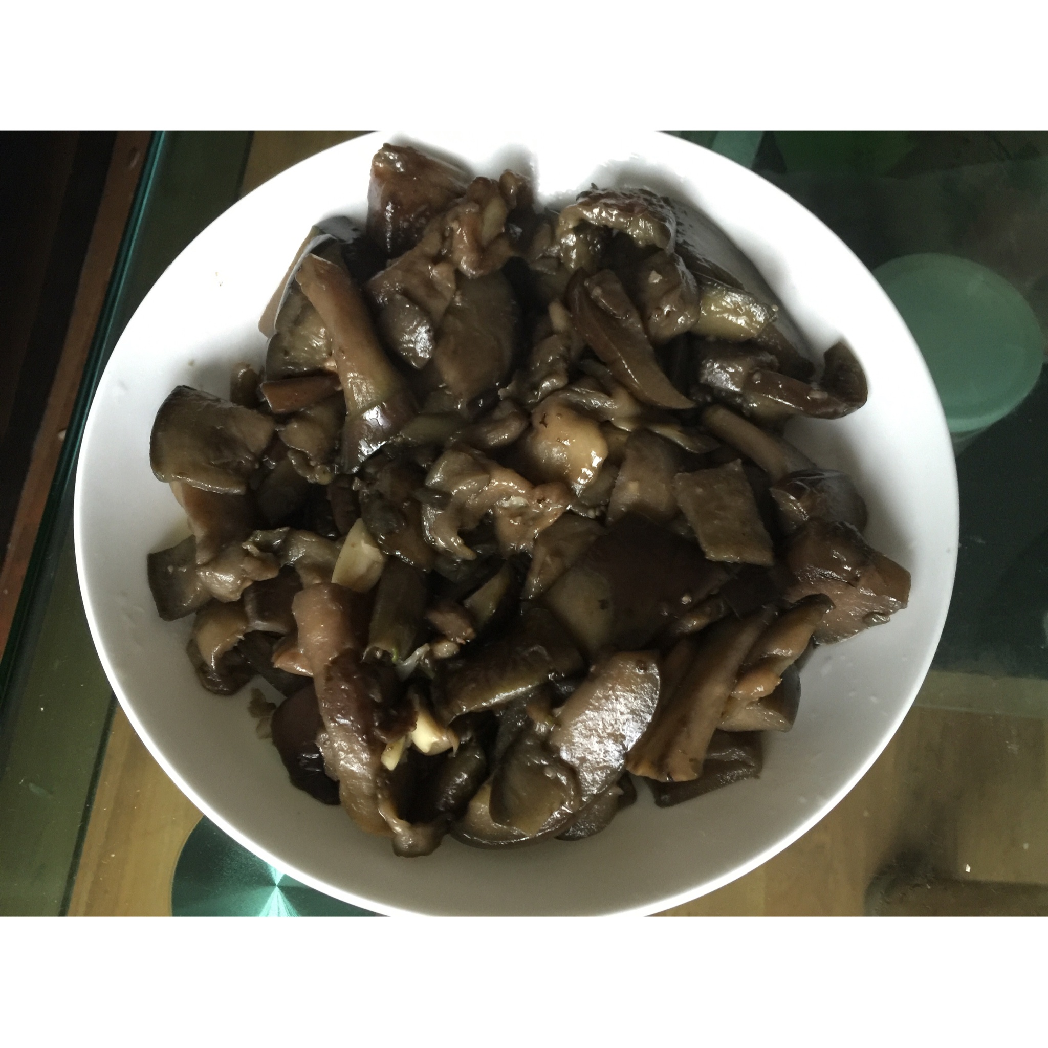 老丁的私房菜-油焖茄子