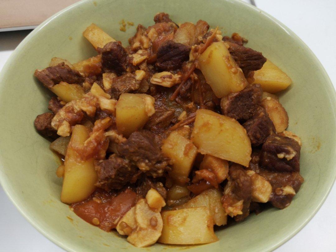 土豆炖牛肉