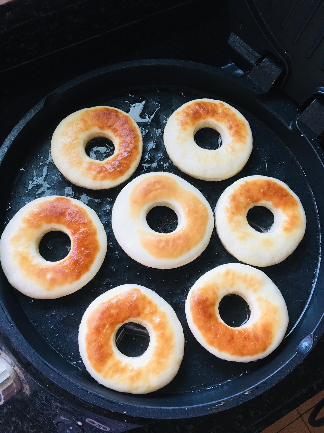 一次发酵༄「奶香发面小饼」༄的做法 步骤13