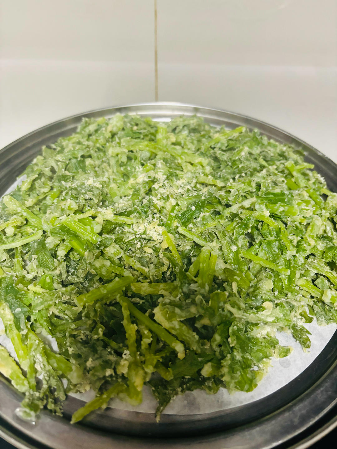 蒸茼蒿(不爱吃蔬菜的小朋友也喜欢)