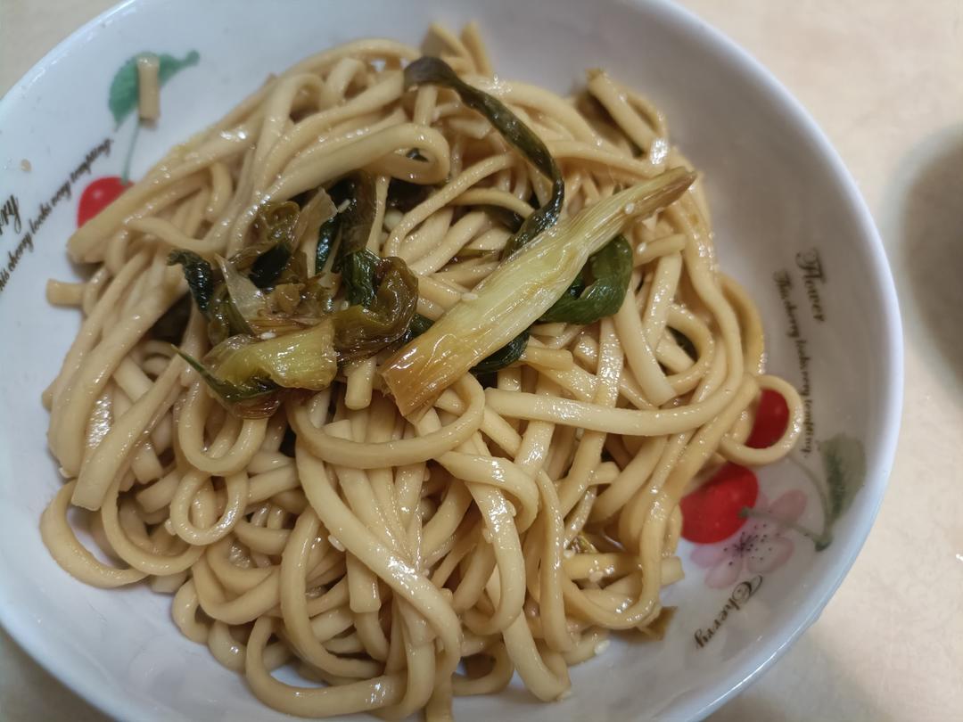 10分钟搞定的一碗葱油拌面