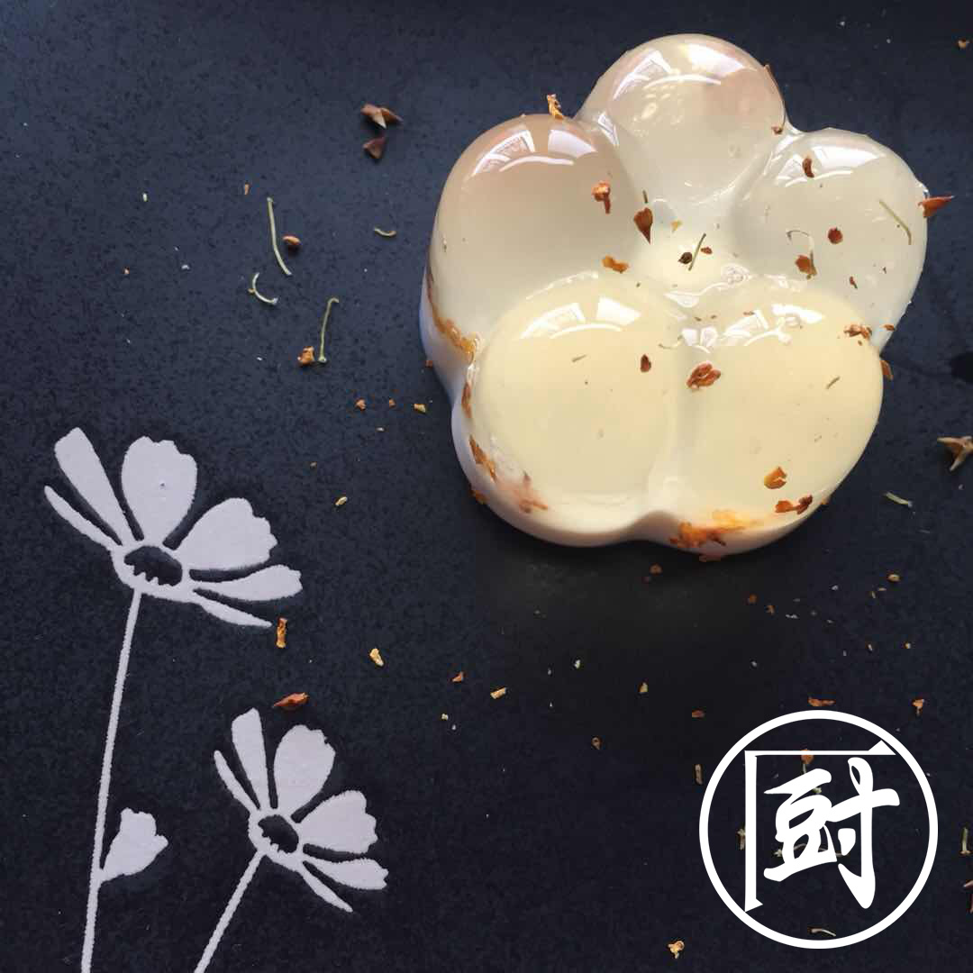 中式糕点-蜂蜜桂花糕