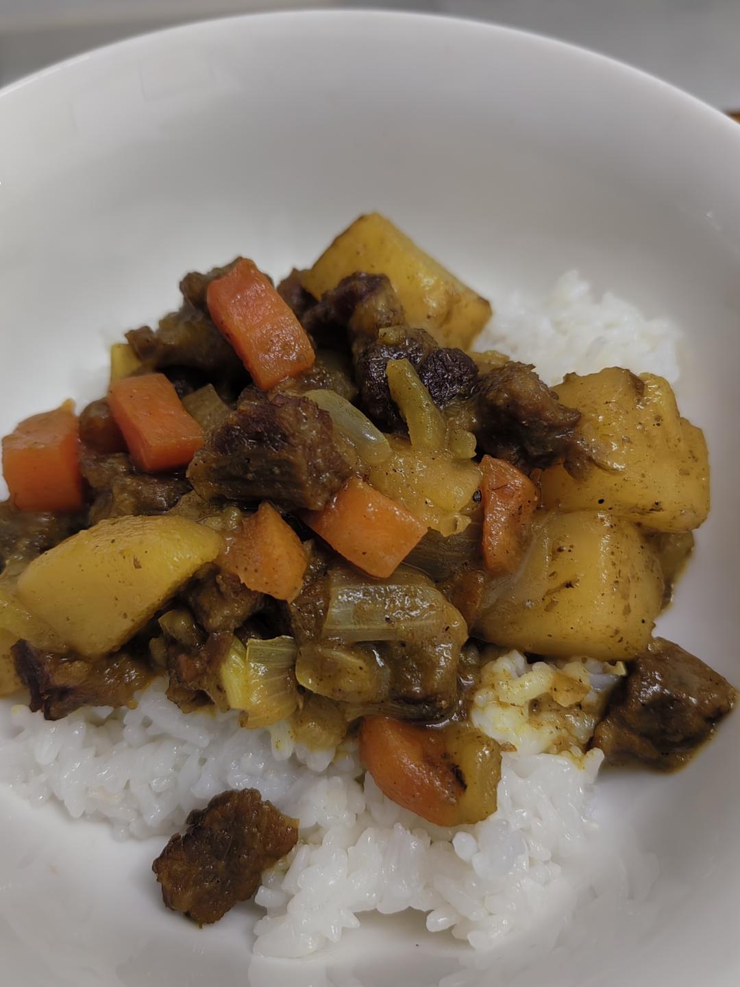 咖喱牛肉（咖喱粉版）