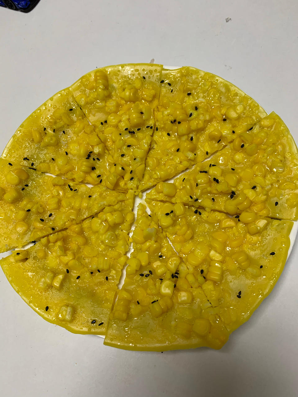 宝宝辅食:奶香玉米烙