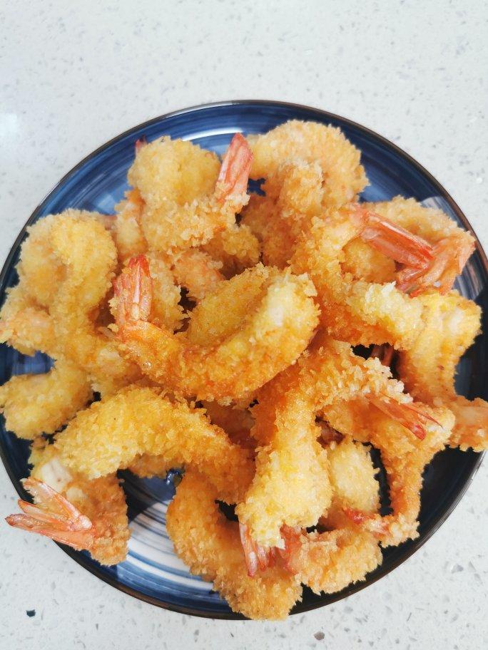 面包糠炸虾