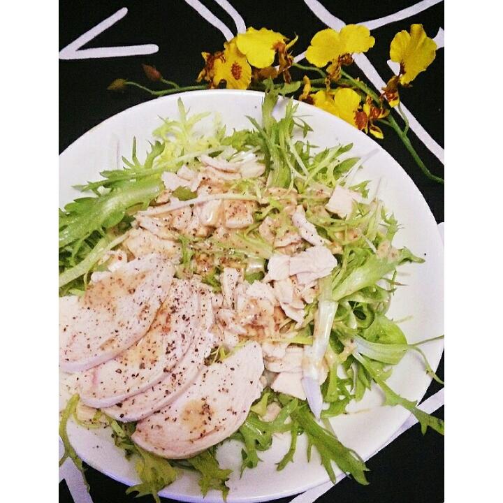 完美口感的水煮鸡胸肉 Poached Chicken Breast