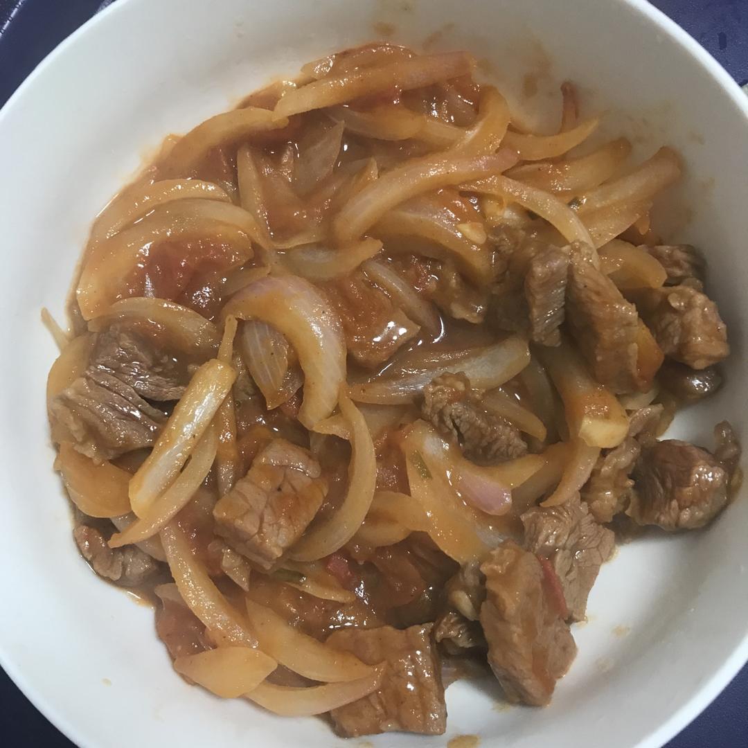 洋葱炒牛肉