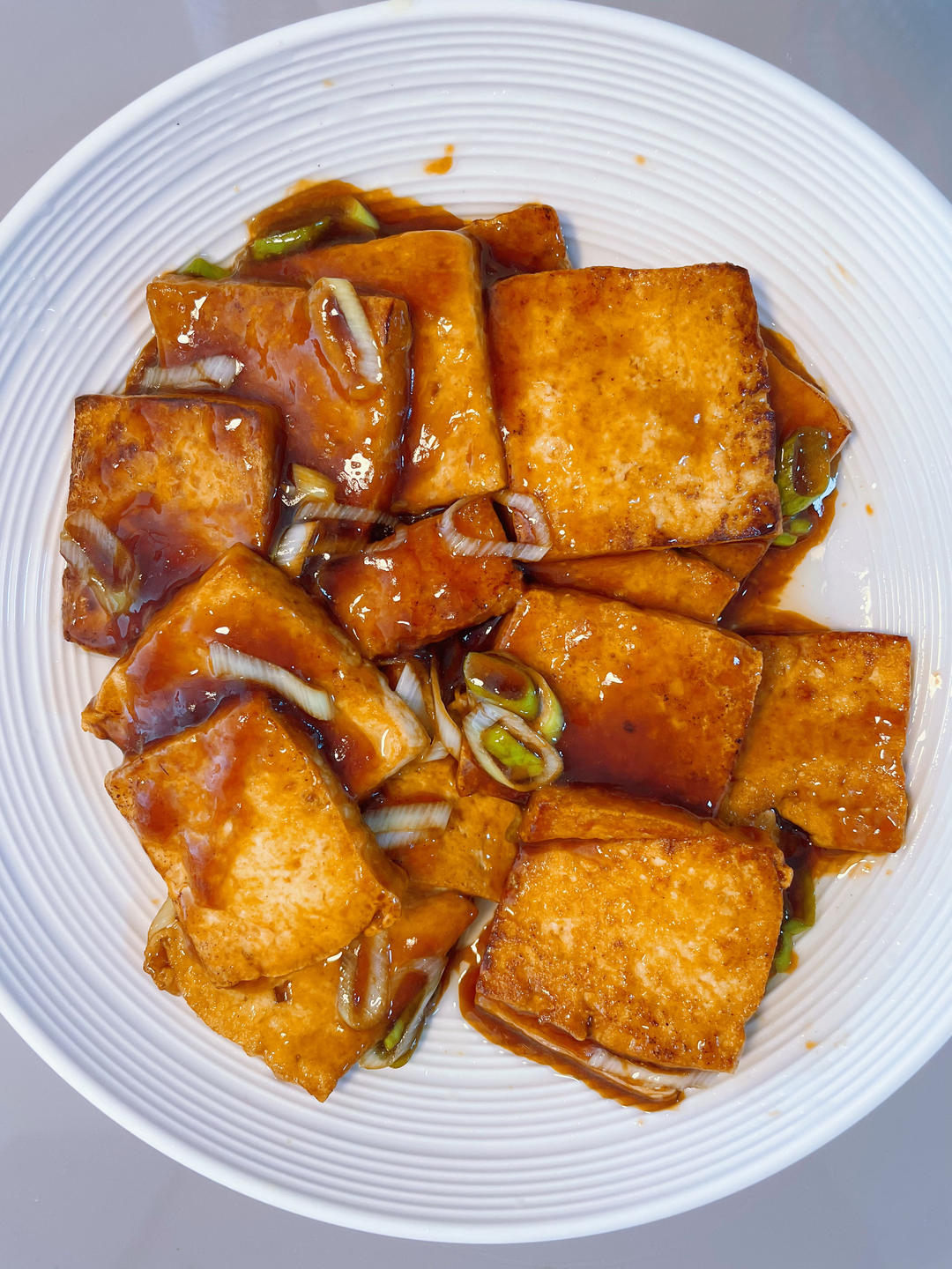 好吃的葱烧豆腐