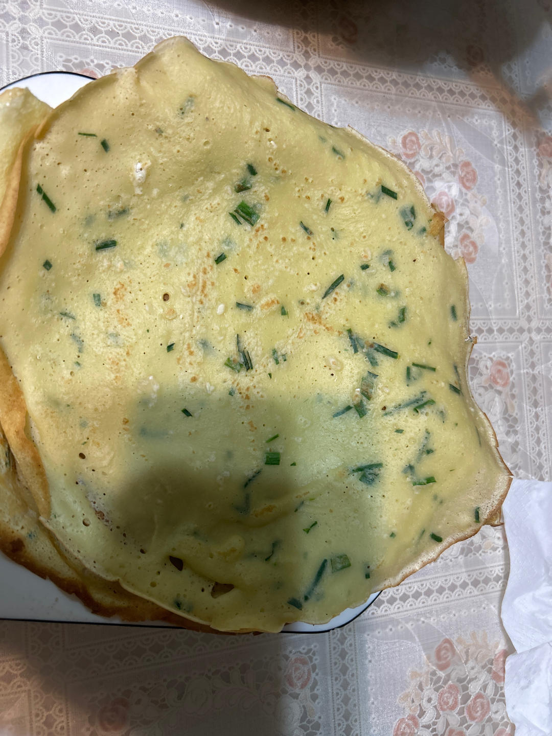 简单又营养的葱花鸡蛋饼