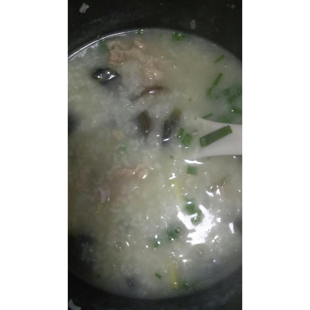 皮蛋瘦肉粥
