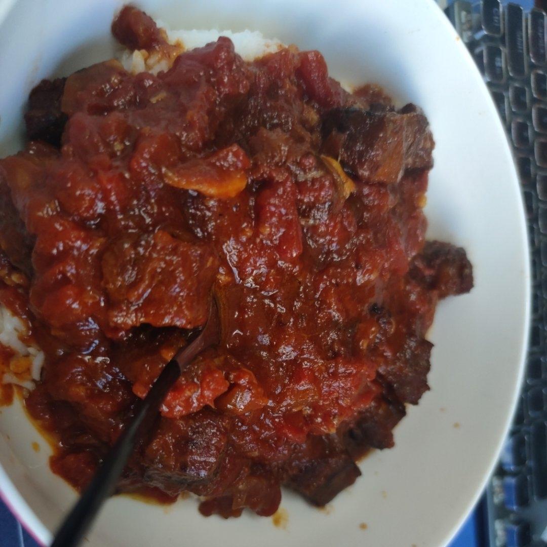 番茄炖牛腩
