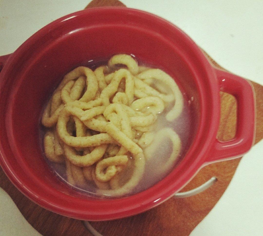 山药三文鱼面线~宝宝辅食