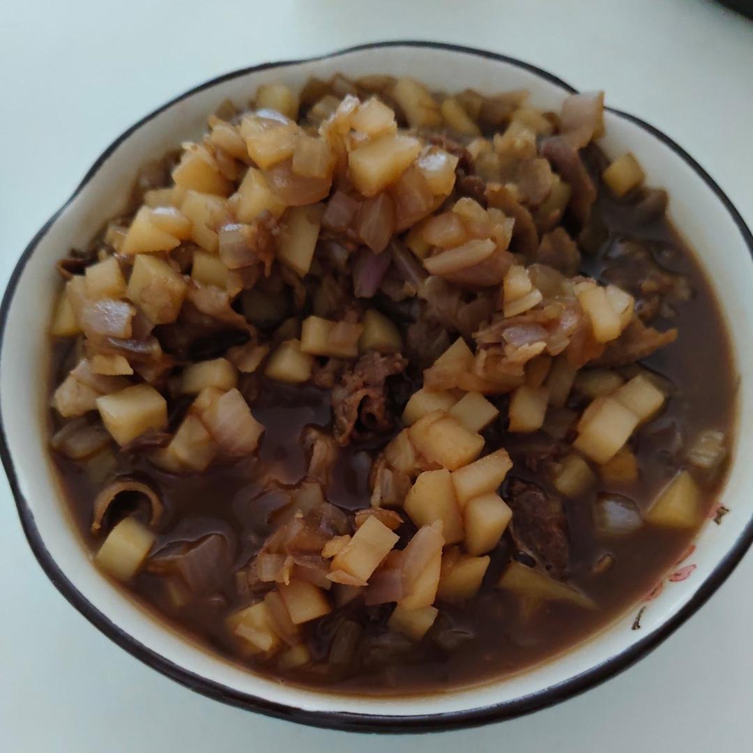 好吃到舔碗底的土豆肥牛拌饭