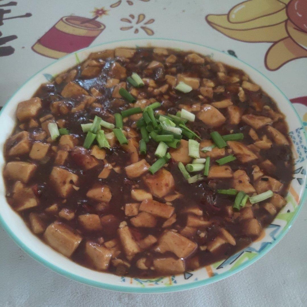 简单易学的下饭菜麻婆豆腐（素版）