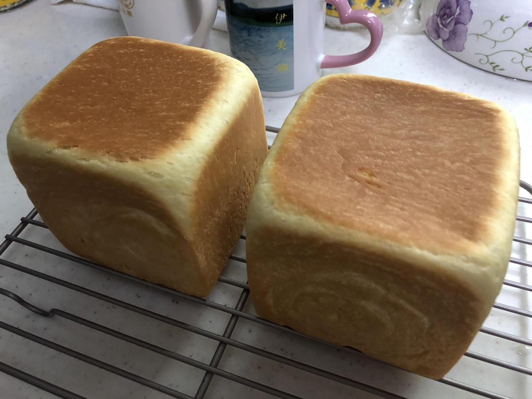 桃妖来了做的奶油奶酪吐司