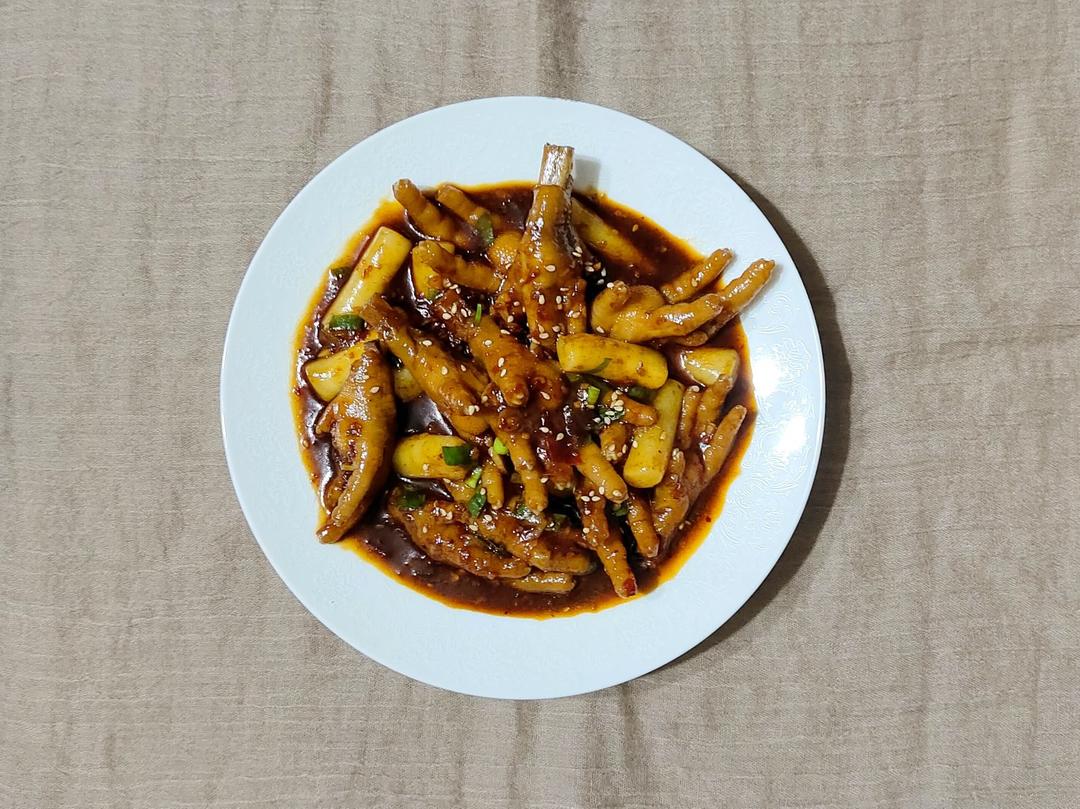 韩式辣鸡爪