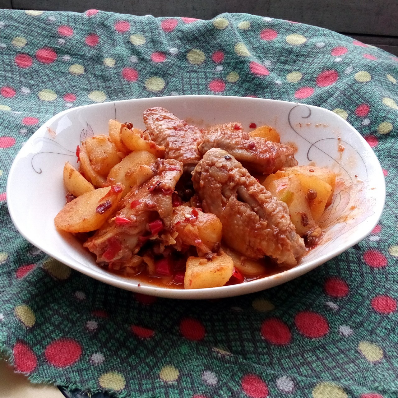 麻辣香锅鸡翅