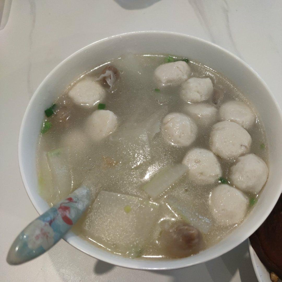 冬瓜鱼丸汤