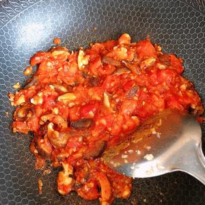 番茄豆腐菌菇蛋花汤的做法 步骤7