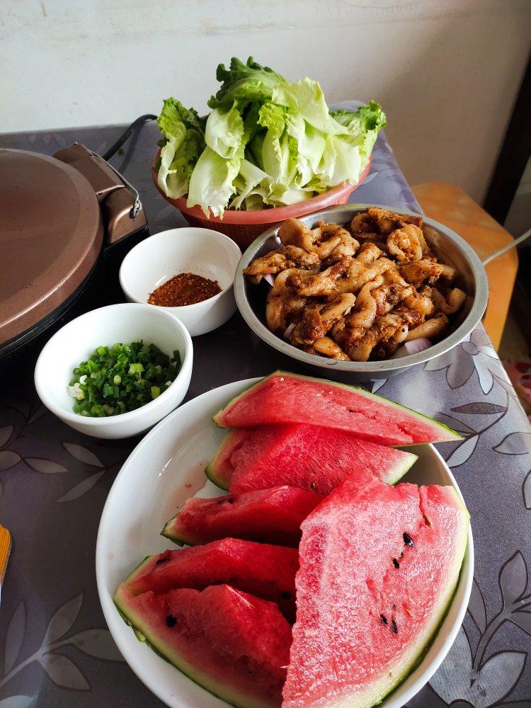 家庭版烤肉（饼铛）