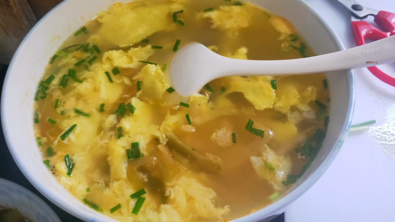 榨菜鸡蛋汤