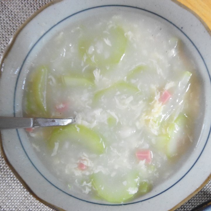丝瓜咸汤