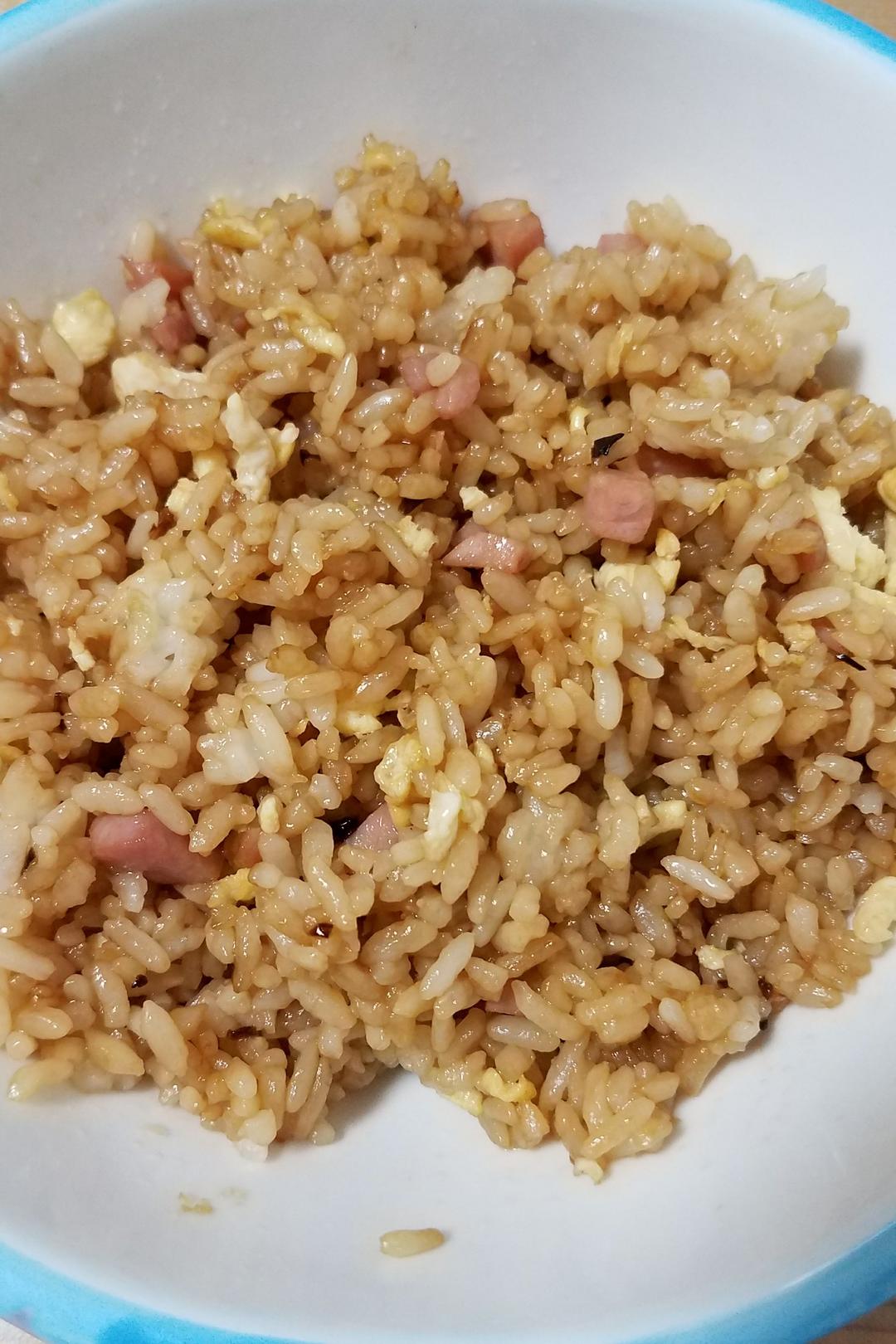 酱油炒饭(超级简单)