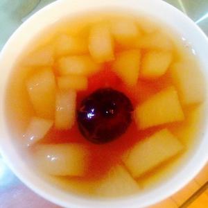 红枣枸杞梨汤的做法 步骤1