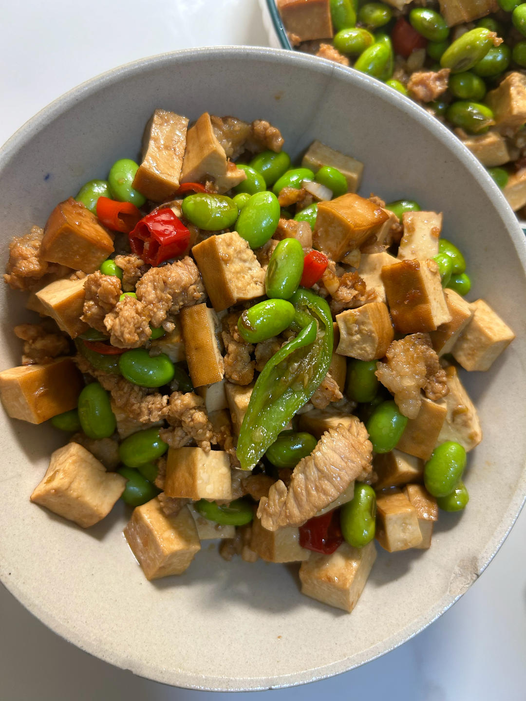 毛豆炒香干｜家常小炒