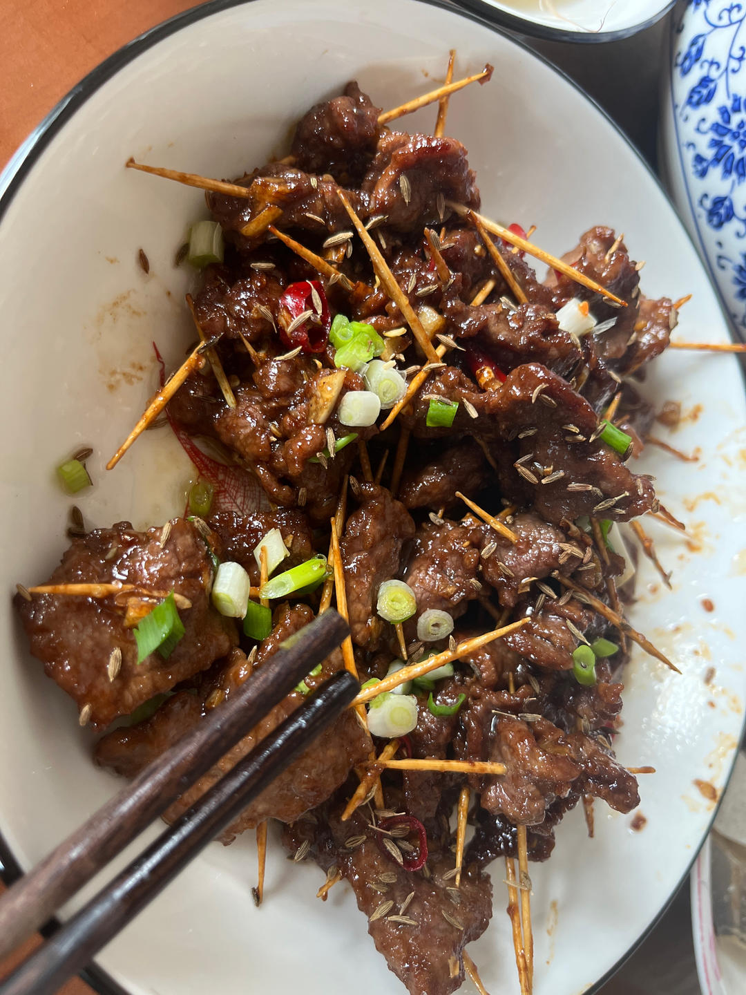 牙签牛肉 道地湖南味