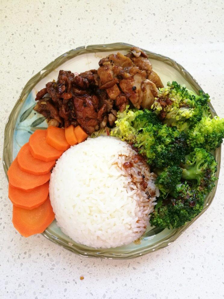 照烧鸡腿饭