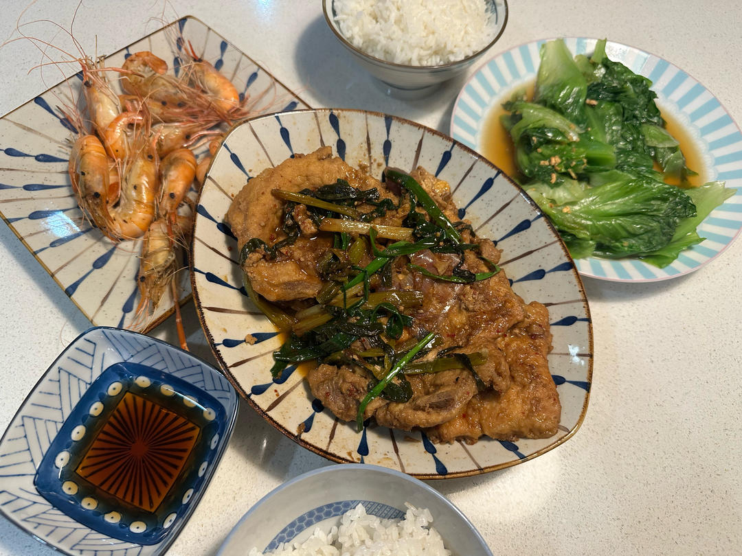 老上海的味道～葱烧大排