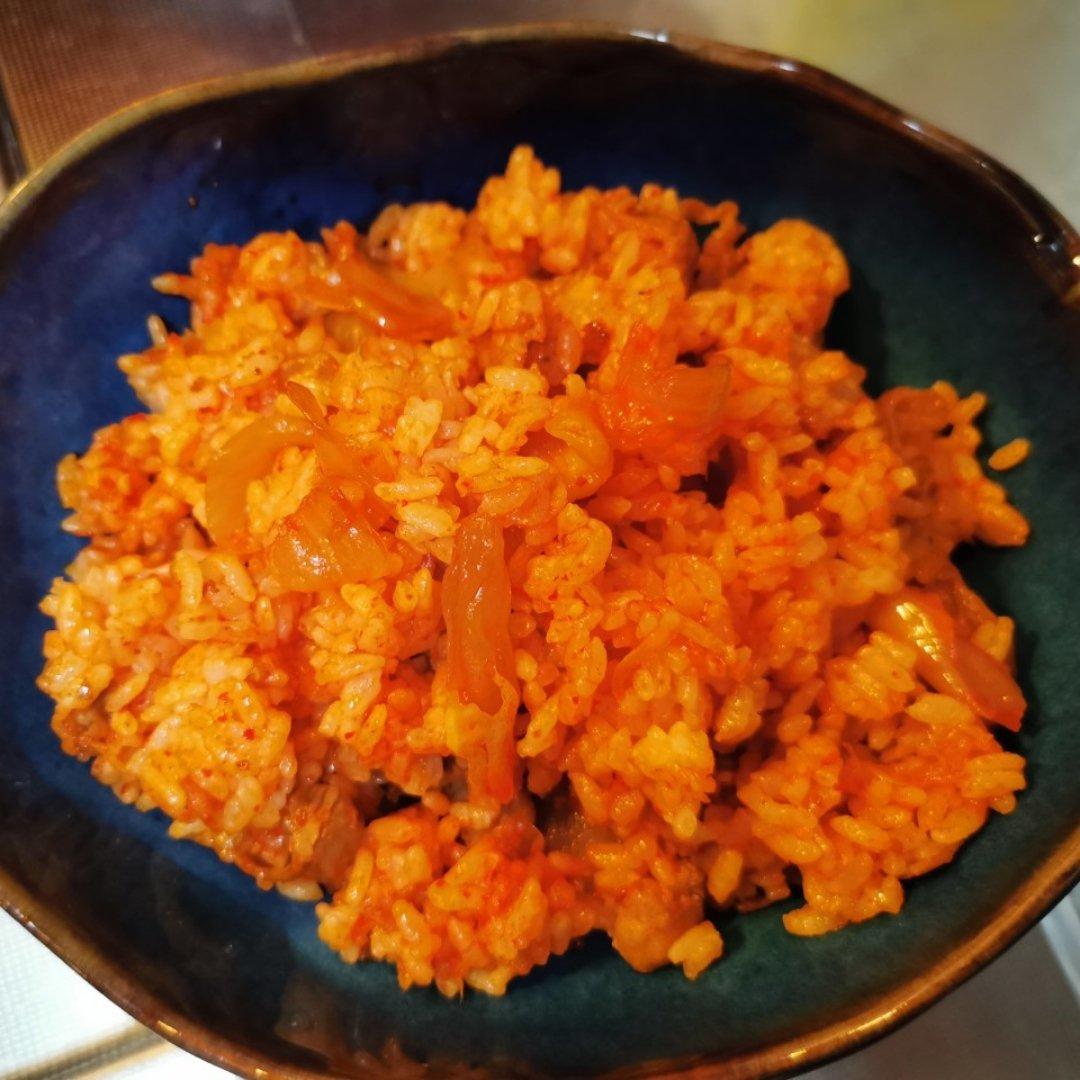 泡菜肥牛炒饭