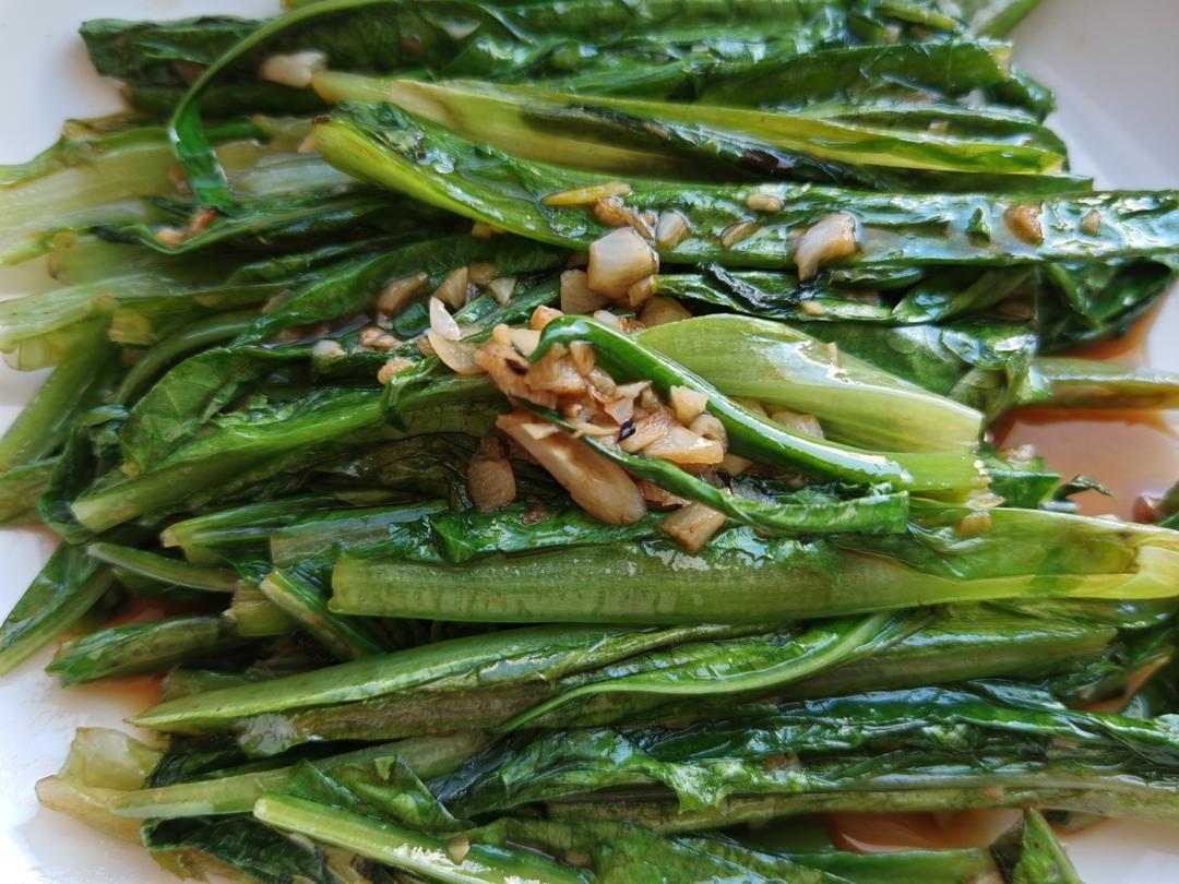 蒜蓉油麦菜（蚝油）