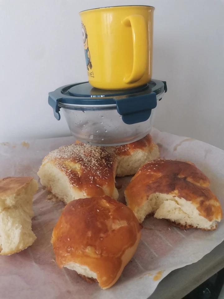 无黄油易上手餐包家庭小面包