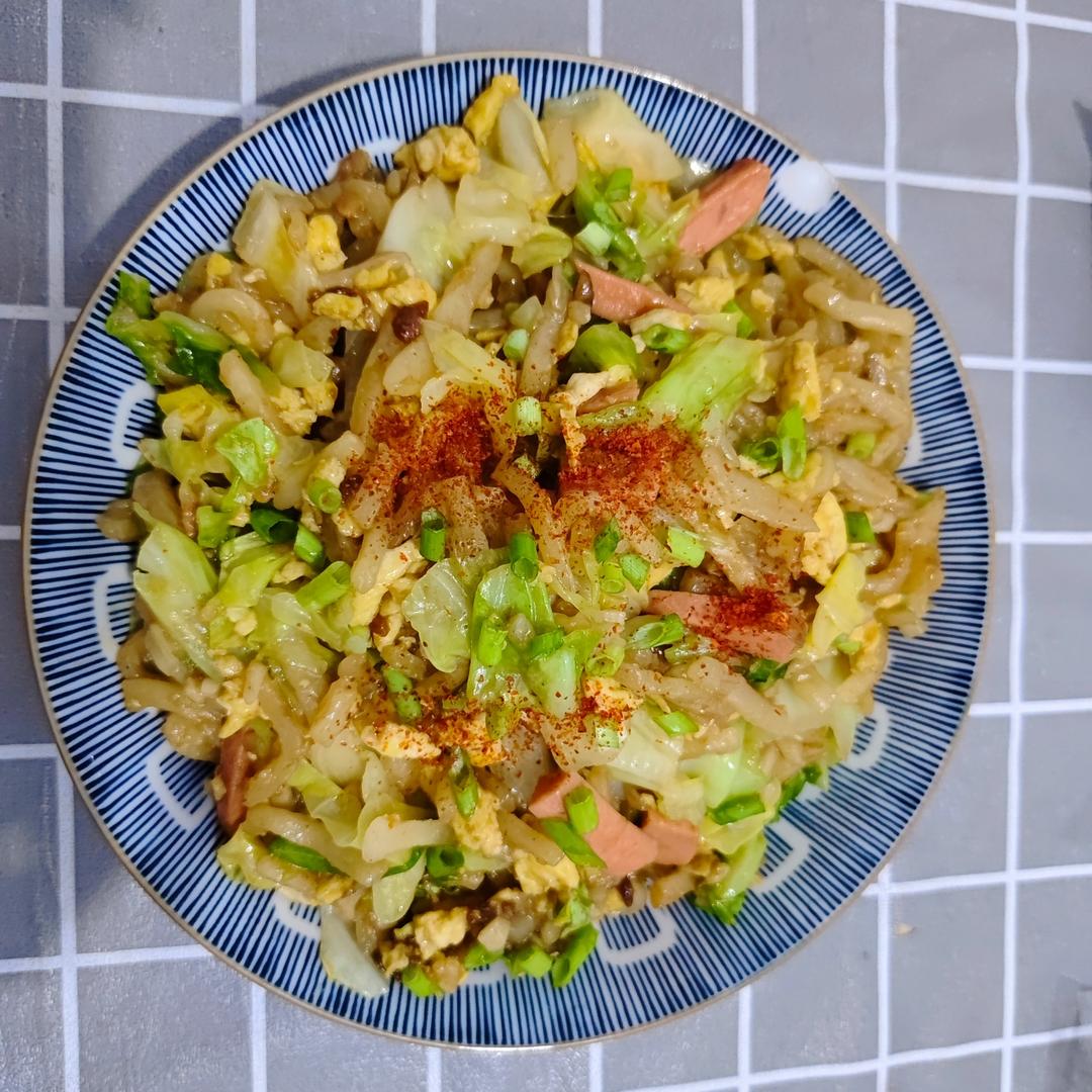 快手炒饼丝
