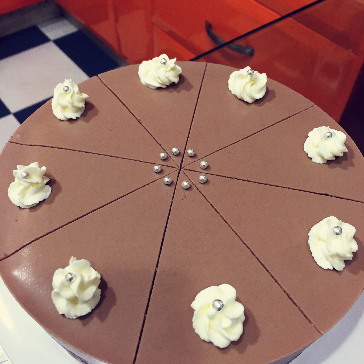 巧克力慕斯蛋糕（八寸）