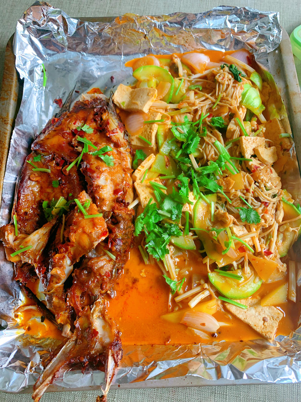 烤箱烤鱼，自制酱料