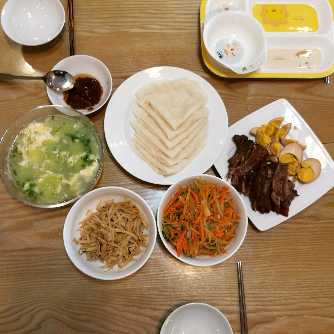 妈妈教做软甜筋道水烙馍