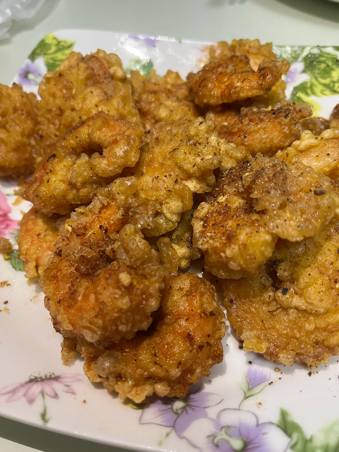 好吃到吮手指的椒盐虾仁