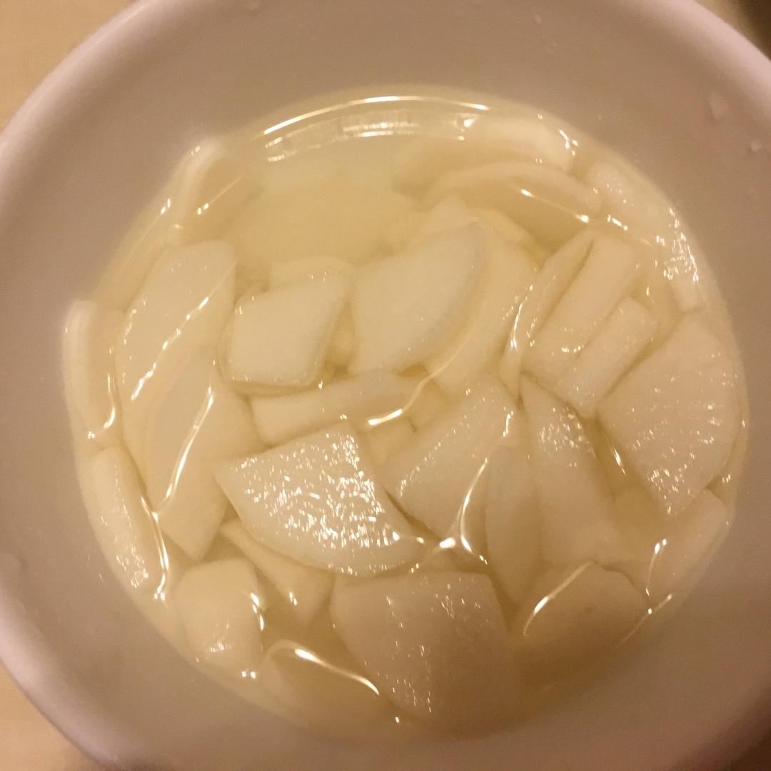 糖醋腌萝卜