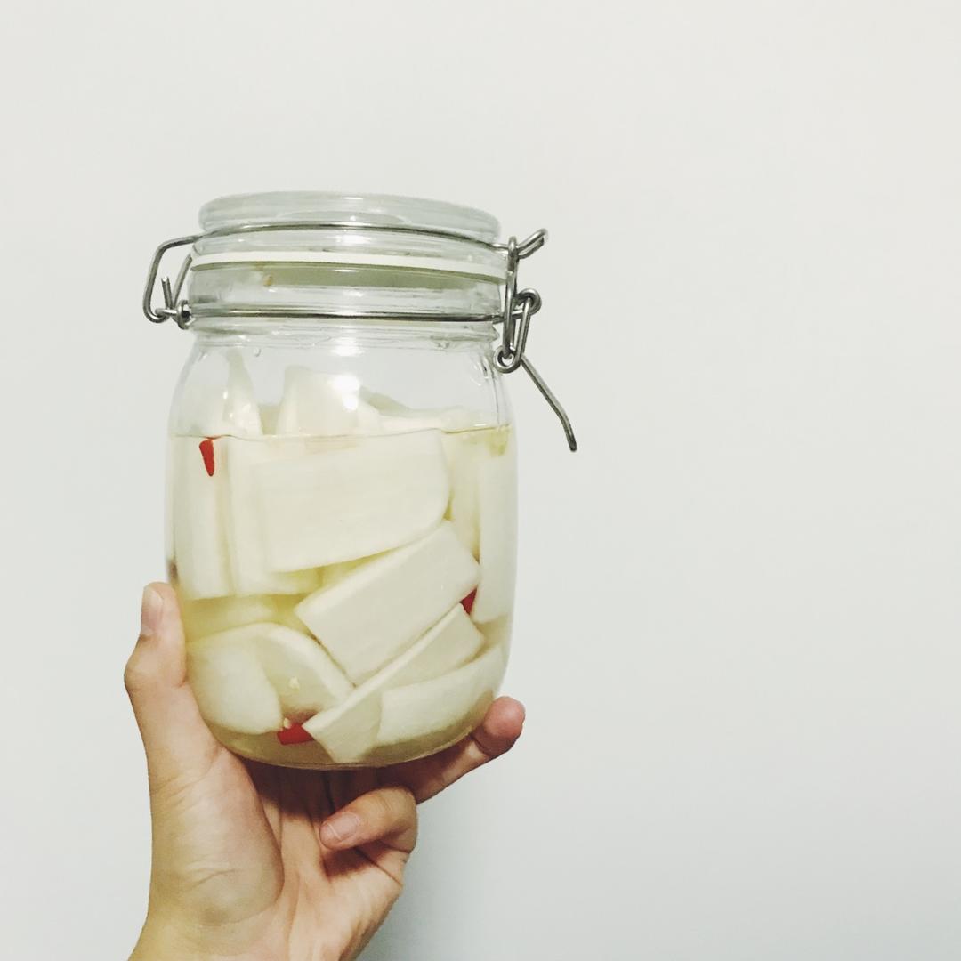 酸酸甜甜辣辣爽口萝卜条