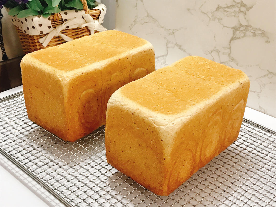【有奖跟做】70%全麦吐司🍞（烫种➕波兰种）